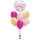 Ramillete de Happy Birthday Rosa