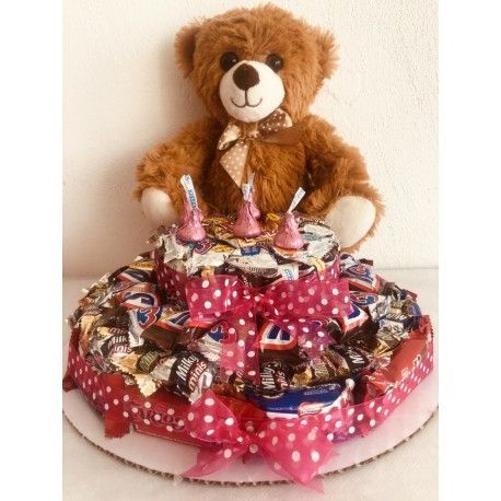 Oso De Cumpleaños y Chocolate