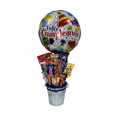 Cubeta Cumpleaños y Globo