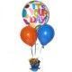 Cubeta de Chocolates con Globos